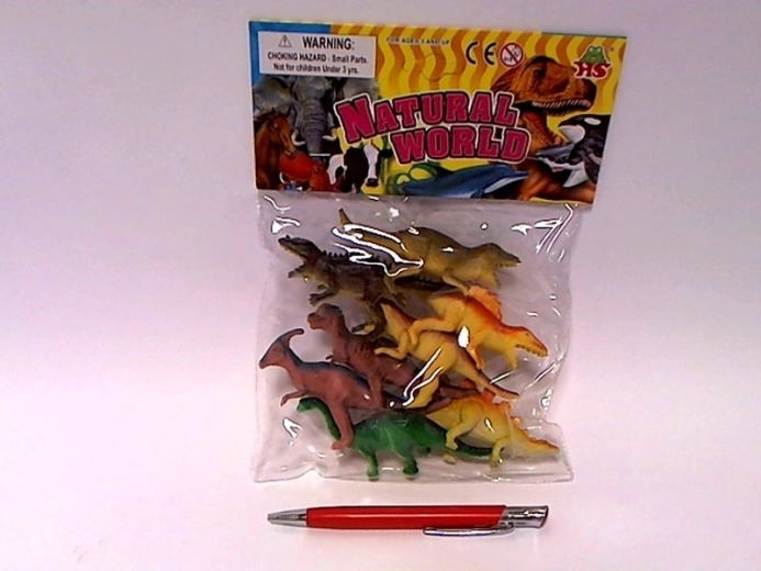 Lot de figurines Dinosaures 6–8 cm (8 pcs)