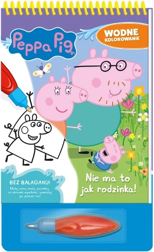 Peppa Pig – Coloriages à l’eau 13 : La famille, c’est ce qu’il y a de mieux