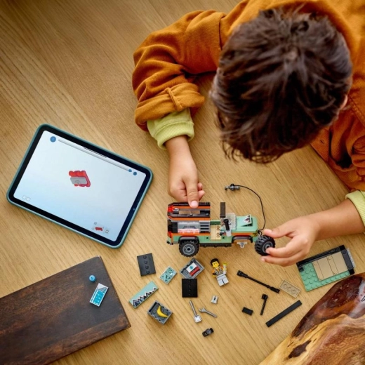 Construction interactive avec l’application LEGO Builder