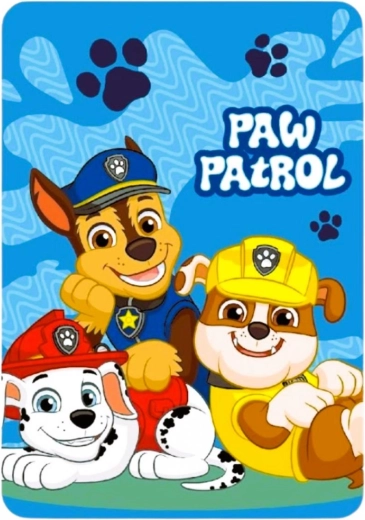 Couverture en polaire Pat’ Patrouille 100 × 140 cm - 1 pièce