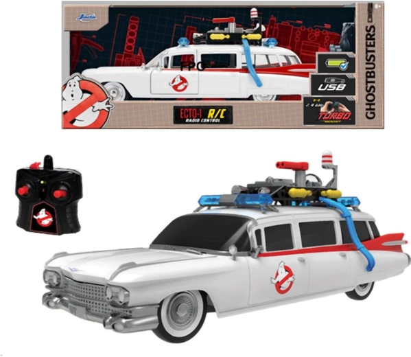 Voiture Ghostbusters ECTO-1 radiocommandée 1:16