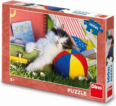 Puzzle Chaton se repose 100 pièces XL