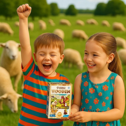 Pièces en bois aux bords lisses