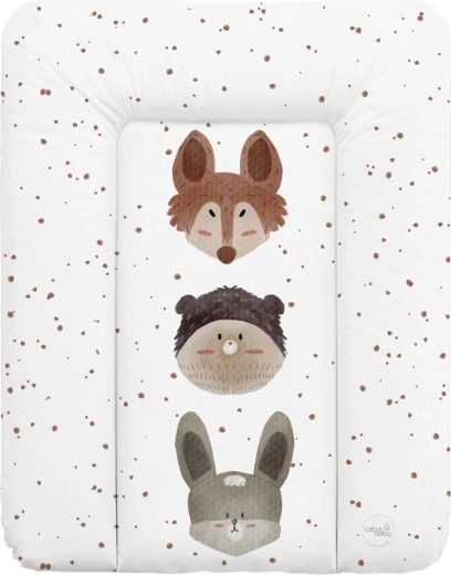 Ceba Baby matelas à langer souple pour commode basic cute animals 50 × 70 cm