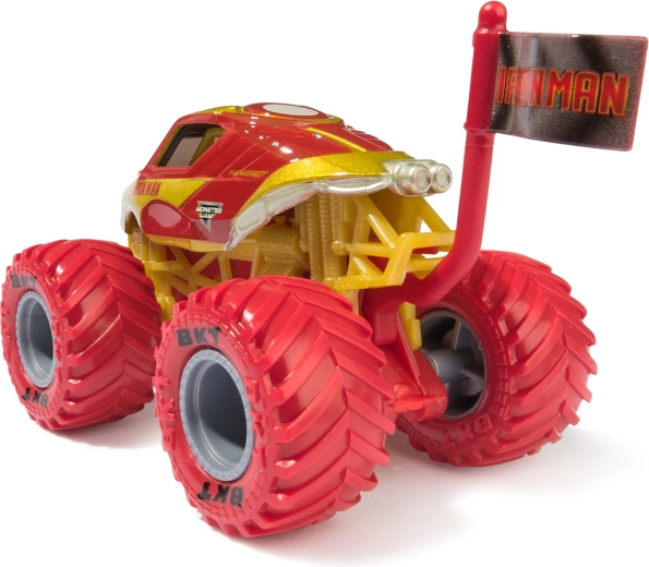 Carrosserie en métal au design Iron Man