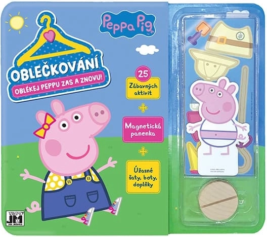 Habillage Peppa Pig – coffret de mode magnétique