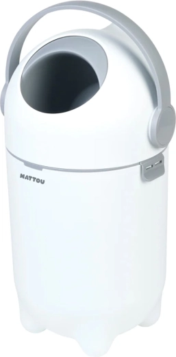 Seau à couches avec blocage des odeurs et utilisation à une main