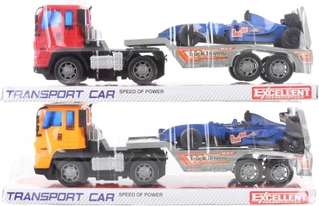 Camion en plastique avec formule pour enfants