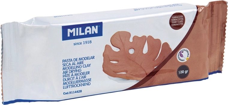 Pâte à modeler auto-durcissante terracotta 500 g