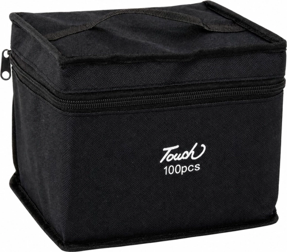 Trousse zippée avec poignée pour les déplacements