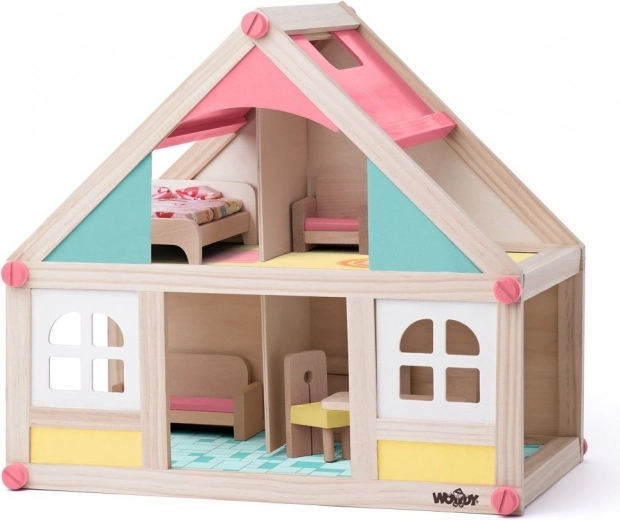 Maison de poupée en bois Brygida
