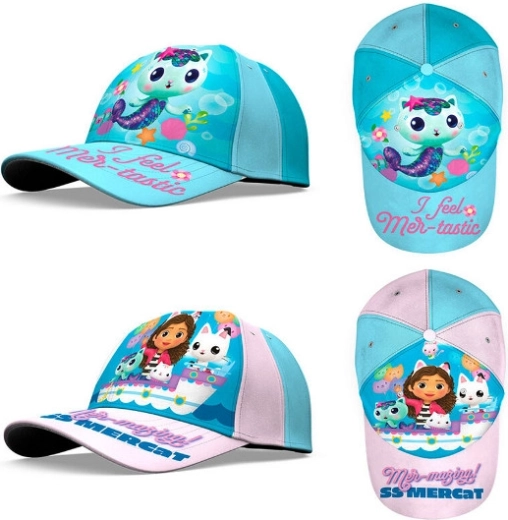 Casquette Maison de poupée de Gabi, 100 % coton, taille enfant universelle 52/54
