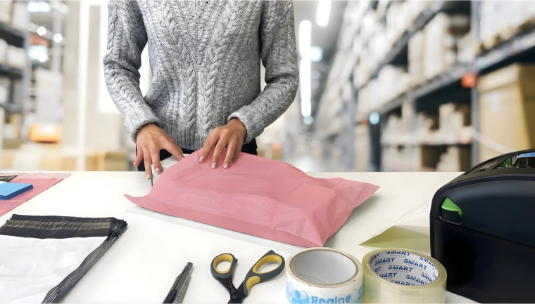 Emballage léger pour une expédition rapide