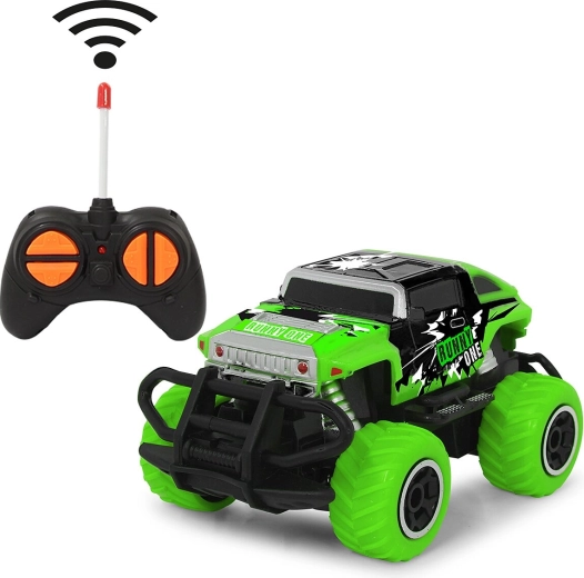 JAMARA Runny one monster truck télécommandé 1:43 vert 27 MHz
