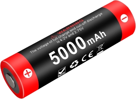 Batterie rechargeable Li-Ion 21700 3,6 V 5000 mAh KLARUS