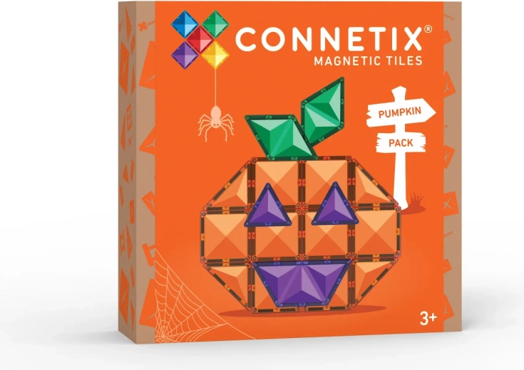 CONNETIX set de pièces magnétiques Halloween Pumpkin - 17 pièces