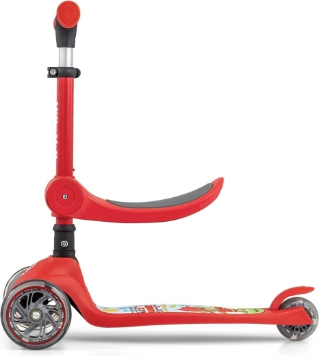 Trottinette et porteur en un