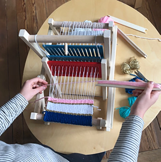 Mon premier métier à tisser en bois pour enfants et débutants