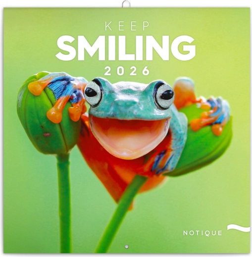 Calendrier de notes Sourire pour l'année 2026