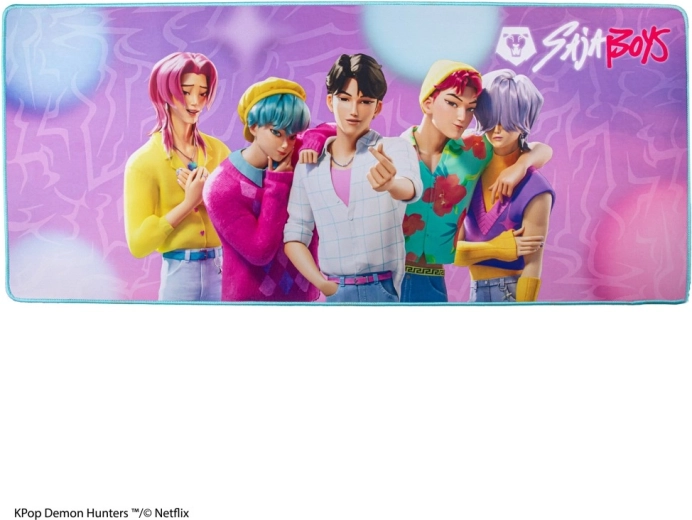 Tapis de souris gaming K-pop Demon Hunters Saja Boys - 1 pièce