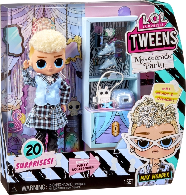 L.O.L. Surprise! Tweens poupée Max Wonder – Bal masqué