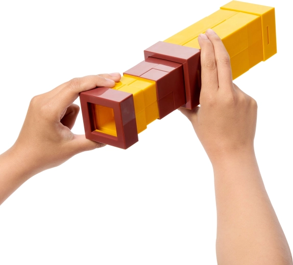 Vue pixellisée comme dans le jeu