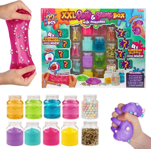 Kit créatif de fabrication de slime avec accessoires - 1 pièce
