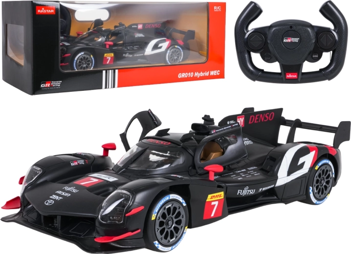 Voiture RC Rastar Toyota Gazoo Racing GR010 Hybrid 1:14 noire