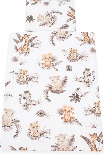 Parure de lit enfant 2 pièces NEW BABY Safari 90 × 120 cm