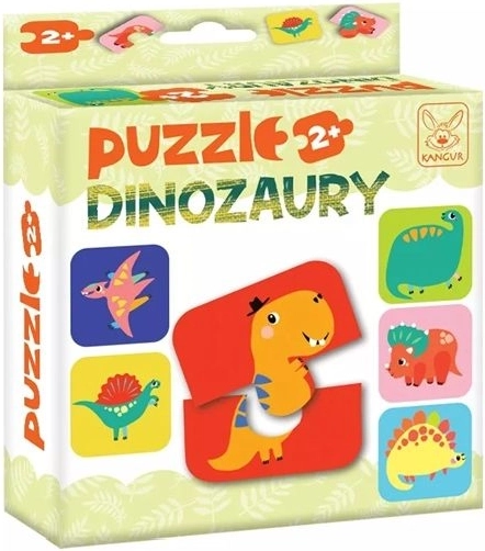 Puzzle dinosaures 2+