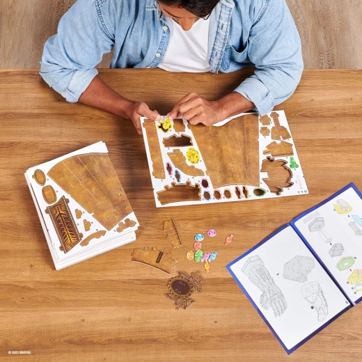 Pièces prédécoupées pour un assemblage facile