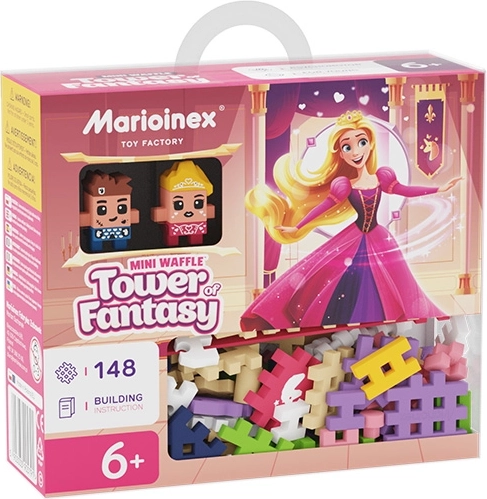 Mini jeu de construction Waffle Tour de la princesse Isabel, 148 pièces