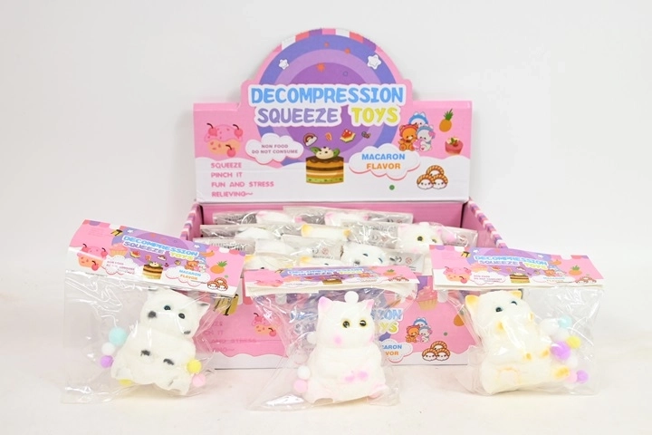 Jouet anti-stress à presser – chat (12 pcs en présentoir)