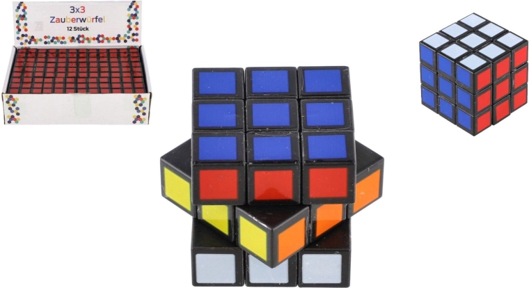 Mini cube casse-tête 3,5 × 3,5 cm - 1 pièce