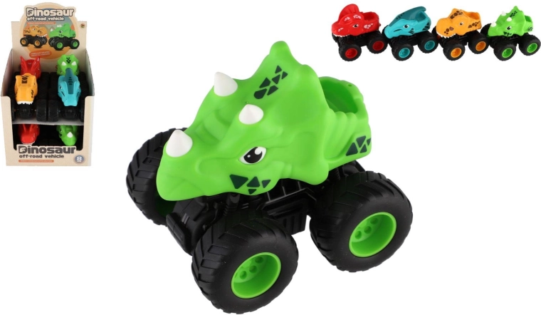 Petite voiture tout-terrain dinosaure à friction
