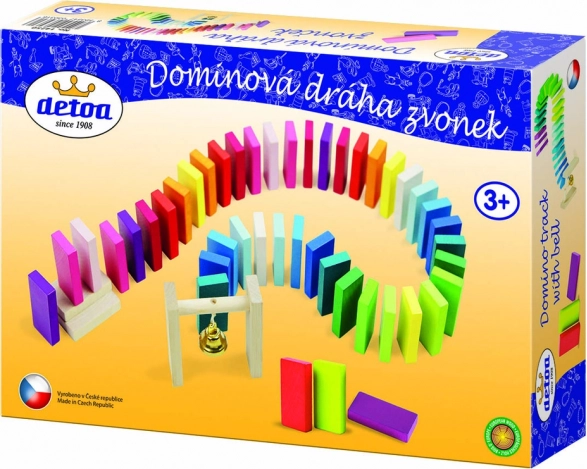 Piste de dominos Detoa avec cloche