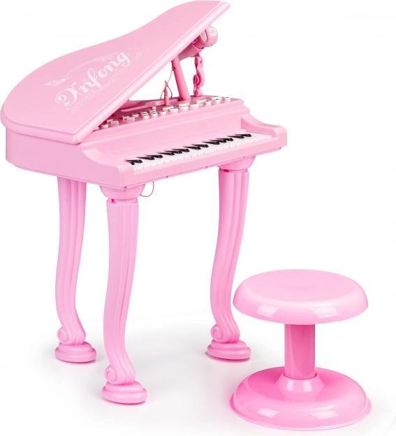 Design de piano avec tabouret