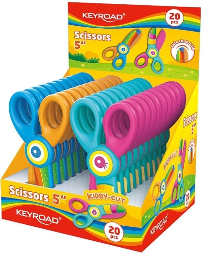 Ciseaux de sécurité pour enfants KEYROAD 12,5 cm
