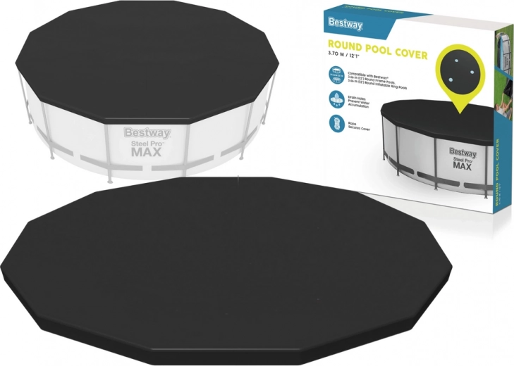 Bâche de couverture BESTWAY pour piscine ronde 366 cm