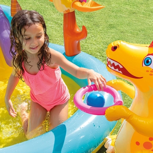Jeux de dinosaures et balles