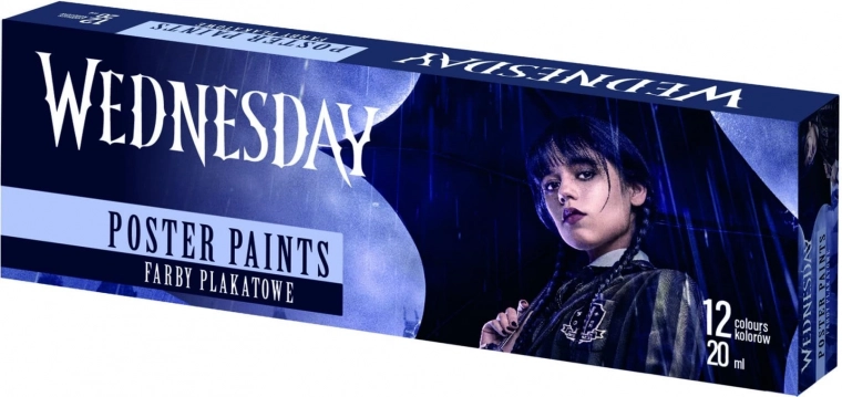 Set de peintures gouache ASTRA 12×20 ml Wednesday