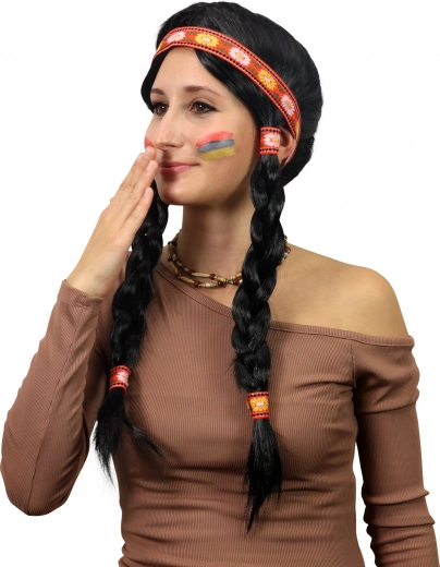 Bandeau à motifs avec détails décoratifs