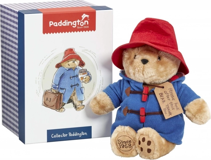 ours en peluche Paddington dans une boîte cadeau