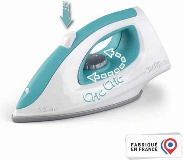 Smoby fer à repasser avec bouton vapeur pour enfants