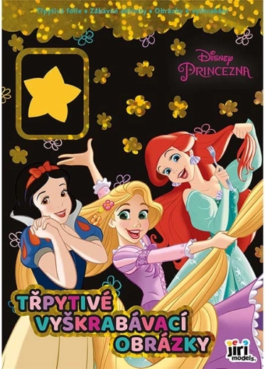 Images à gratter pailletées Princesses