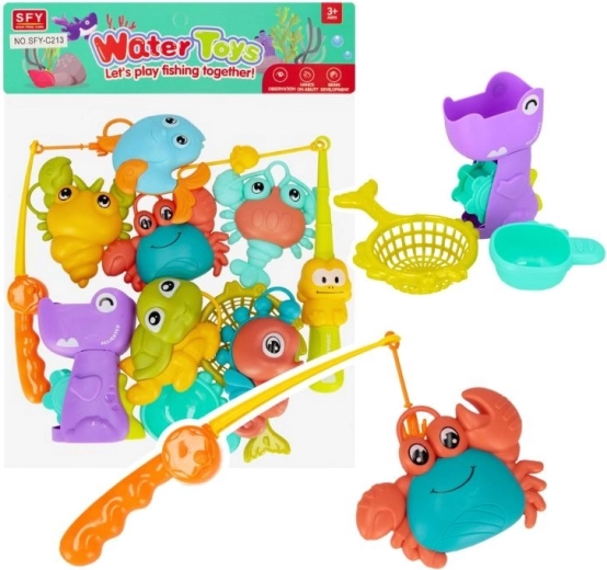 Jeu de pêche aux animaux marins pour enfants