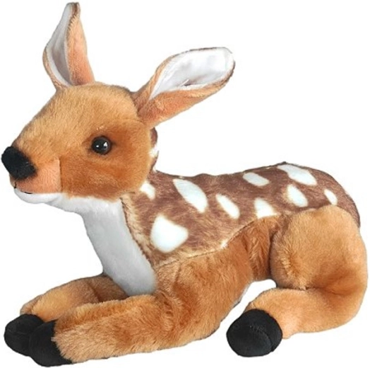 Peluche faon couché 22 cm