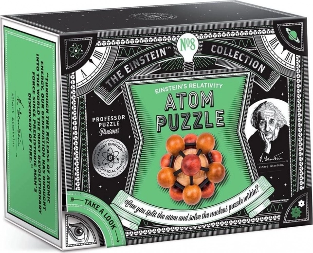 Profesor Puzzle Casse-tête en bois Atom