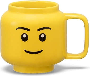 Lego tasse en céramique 255 ml – tête de minifigurine garçon