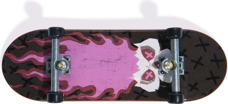 Fingerboard aux détails réalistes